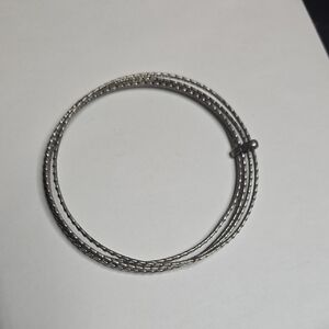 Elegant Sterling Silver Coro Bangle Bracelet